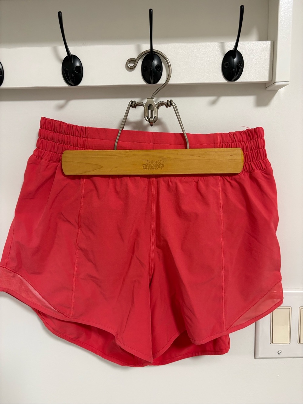 lululemon hot pink Running Shorts